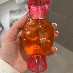 Bulgari Orange & Pink Candy-Shaped Body Oil Bottle